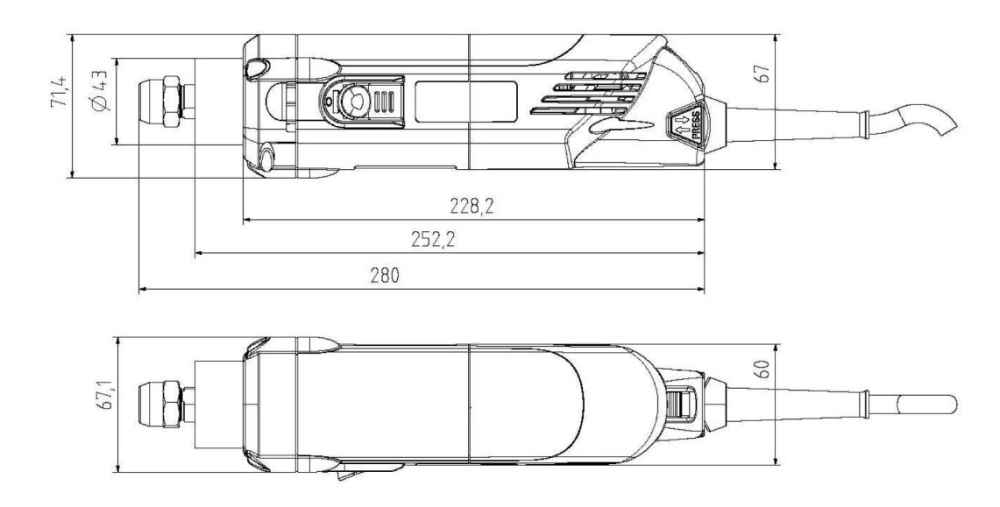 AMB 1050 FME-1 Sonderedition inklusive 2 Spannzangen und 1 Überwurfmutter